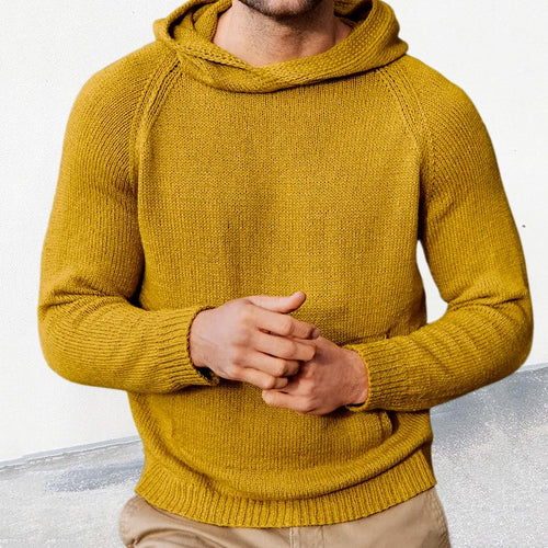 Arvid - Men's Hooded Long Sleeve Sweater
