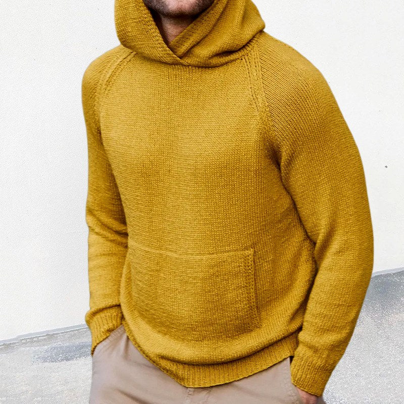 Arvid - Men's Hooded Long Sleeve Sweater