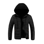Bellamy - Men's Winter Quilted Puffer Jacket with Hood 1