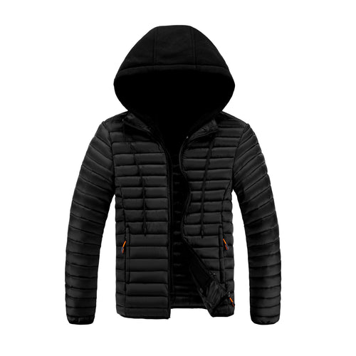 Bellamy - Men's Winter Quilted Puffer Jacket with Hood 1