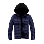 Bellamy - Men's Winter Quilted Puffer Jacket with Hood 3