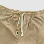 Caleb - Men's Corduroy Drawstring Trousers with Ribbed Texture