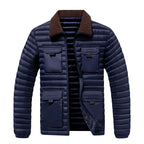 Codey - Men's Cotton Ribbed Zip-Front Lightweight Jacket 2
