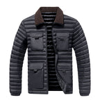 Codey - Men's Cotton Ribbed Zip-Front Lightweight Jacket 3
