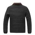 Codey - Men's Cotton Ribbed Zip-Front Lightweight Jacket 4