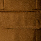 Darryl - Men's Single Breasted Long Wool Blend Coat