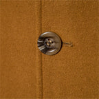 Darryl - Men's Single Breasted Long Wool Blend Coat
