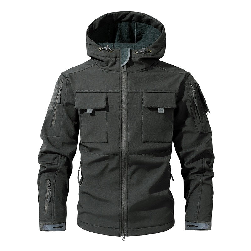 Eddy - Men's Waterproof Hooded Windbreaker 1