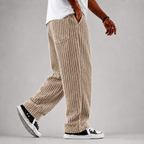 Fabian - Men's Corduroy Loose Straight-Leg Casual Bottoms