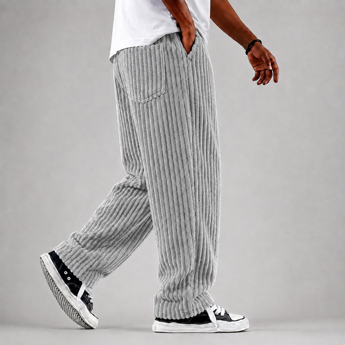 Fabian - Men's Corduroy Loose Straight-Leg Casual Bottoms