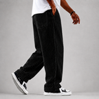 Fabian - Men's Corduroy Loose Straight-Leg Casual Bottoms
