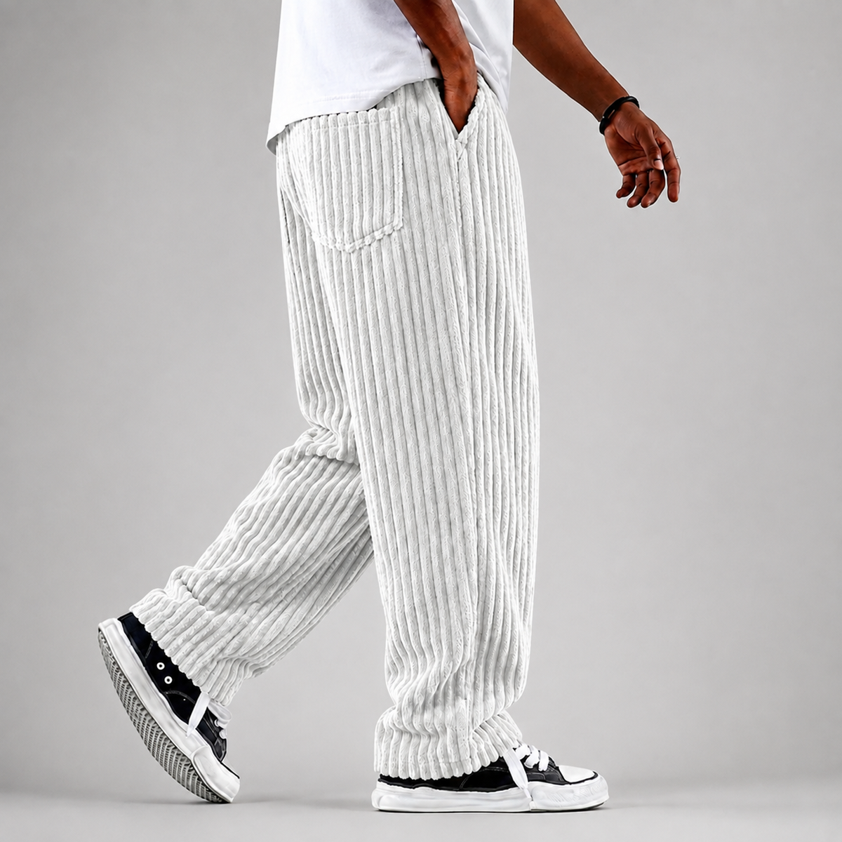 Fabian - Men's Corduroy Loose Straight-Leg Casual Bottoms