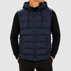 Octavian - Men's Quilted Hooded Puffer Vest