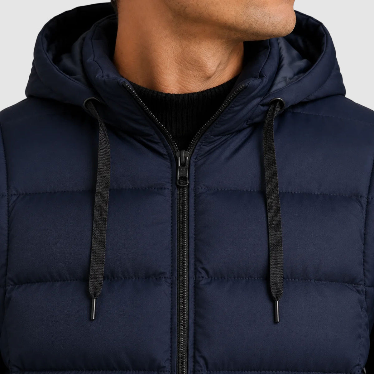 Octavian - Men's Quilted Hooded Puffer Vest