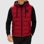 Octavian - Men's Quilted Hooded Puffer Vest