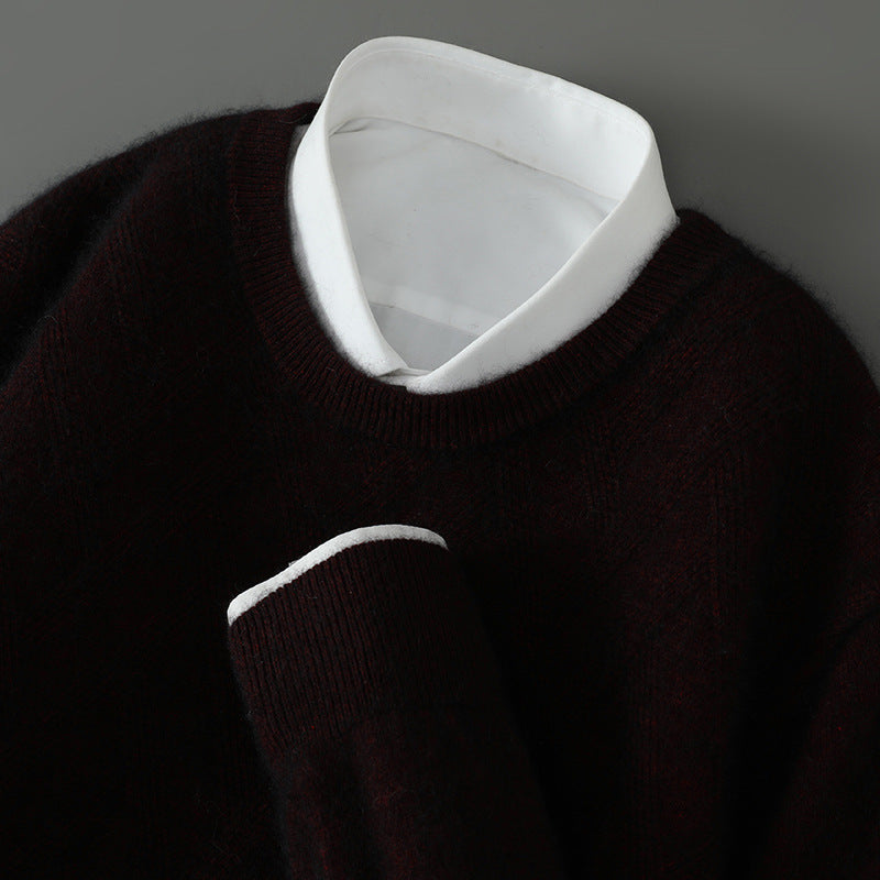 Tristan - Men's Cashmere Crew Neck Sweater