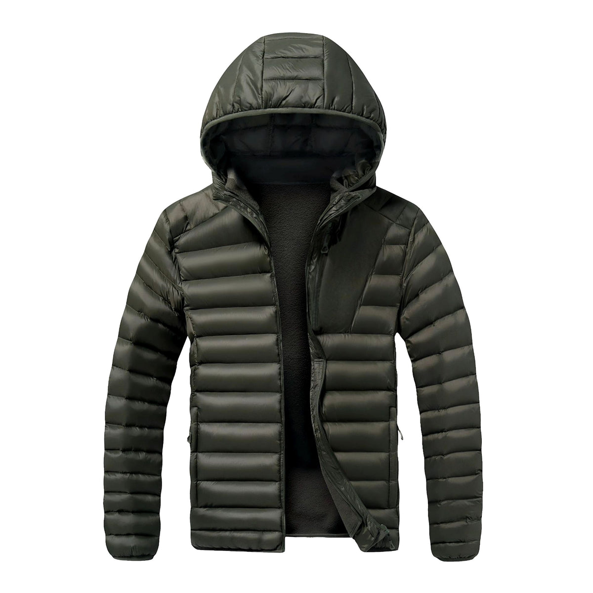 Alastair - Men's Quilted Hooded Lightweight Jacket 4