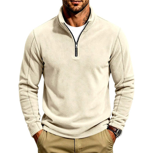 Alessio - Men's Quarter-Zip Fleece Sweatshirt 1