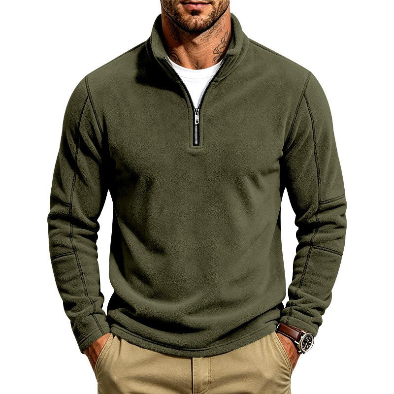 Alessio - Men's Quarter-Zip Fleece Sweatshirt 3