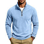 Alessio - Men's Quarter-Zip Fleece Sweatshirt 4