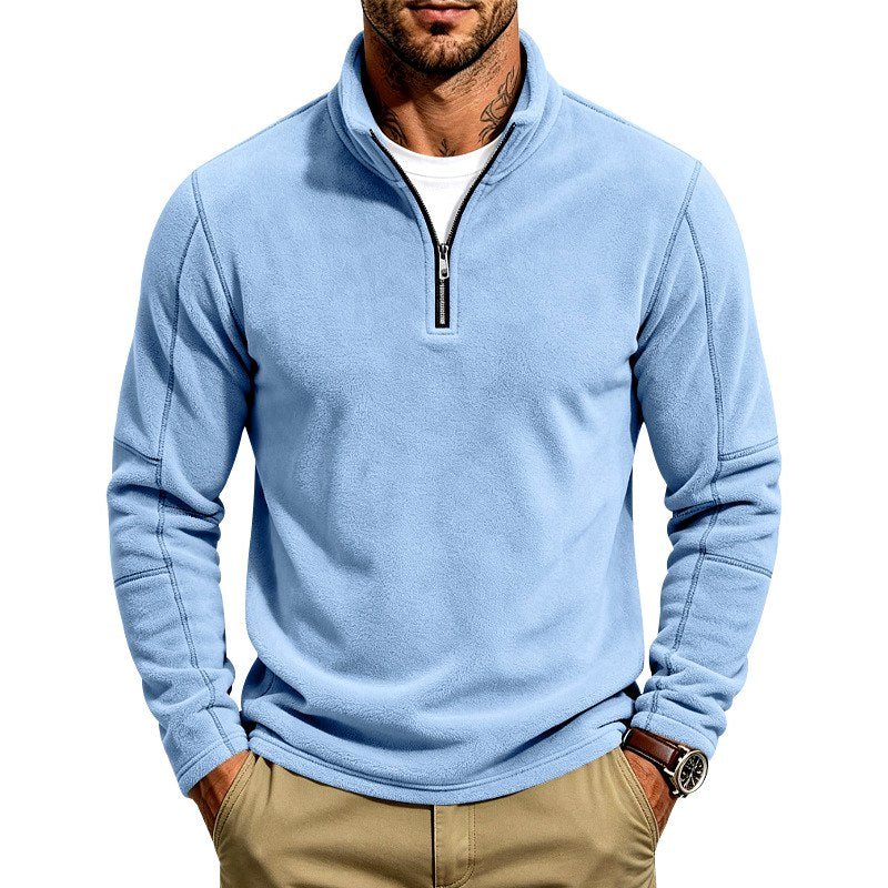 Alessio - Men's Quarter-Zip Fleece Sweatshirt 4
