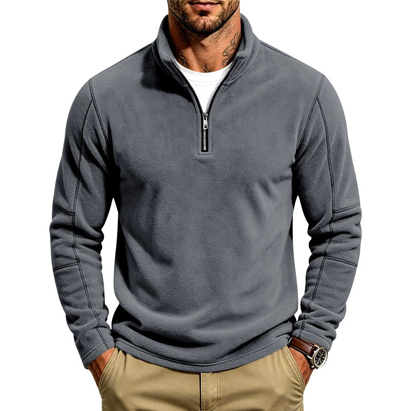 Alessio - Men's Quarter-Zip Fleece Sweatshirt 5