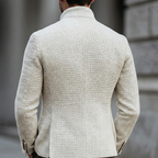 Alisander - Men's Waffle-Knit Single-Breasted Cardigan