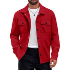 Arthur - Men's Snap Button Flap Pockets Jacket 2