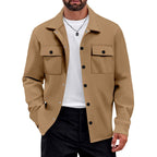 Arthur - Men's Snap Button Flap Pockets Jacket 5