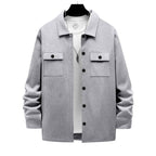 Arthur - Men's Snap Button Flap Pockets Jacket 6