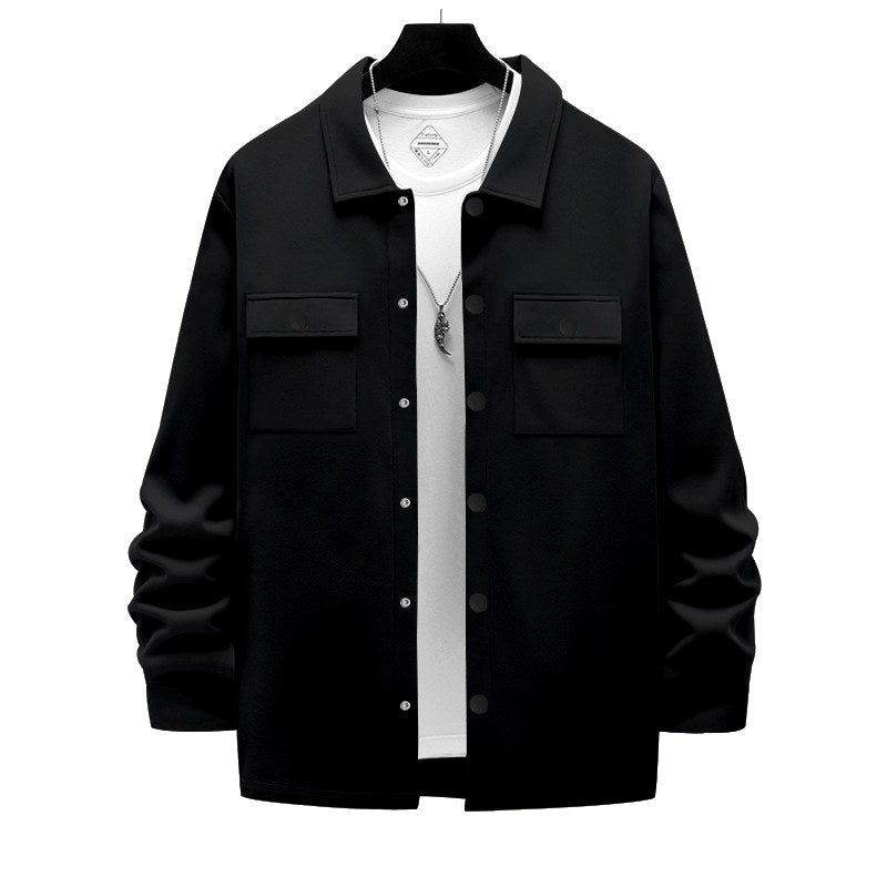 Arthur - Men's Snap Button Flap Pockets Jacket 8