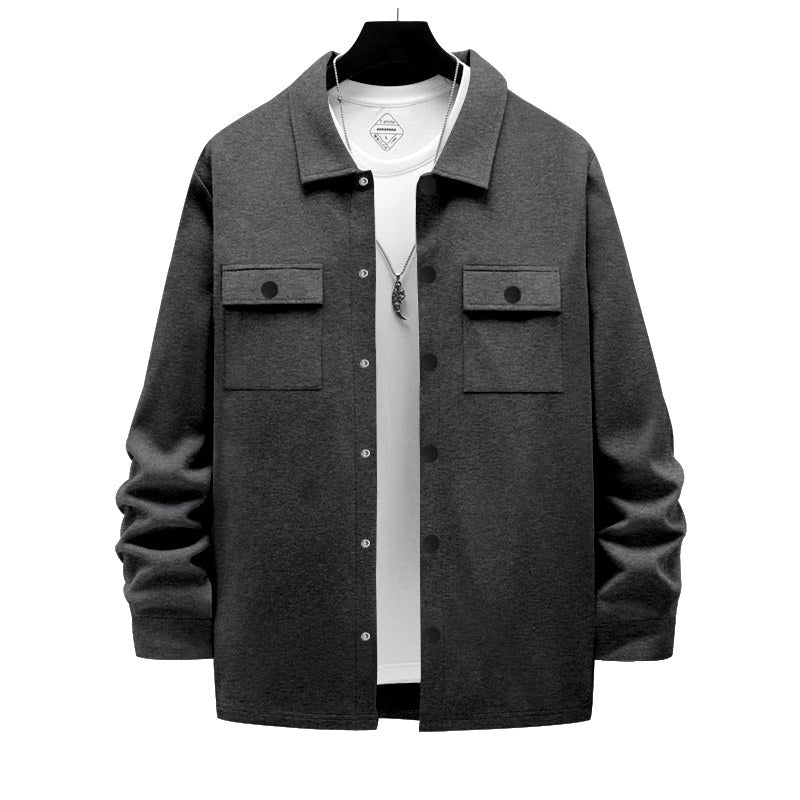 Arthur - Men's Snap Button Flap Pockets Jacket 9