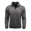 Bennett - Men's Quarter-Zip Stand Collar Sweatshirt 1