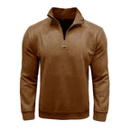 Bennett - Men's Quarter-Zip Stand Collar Sweatshirt 5