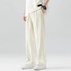 Billy - Men's Oversized Trousers with Zip Fly