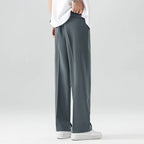 Billy - Men's Oversized Trousers with Zip Fly