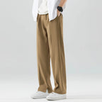 Billy - Men's Oversized Trousers with Zip Fly
