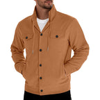 Brandon - Men's Corduroy Button-Up Jacket with Pockets 4