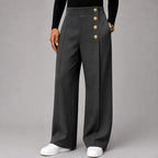 Brandon – Men's High-Waist Pleated Wide-Leg Pants 2