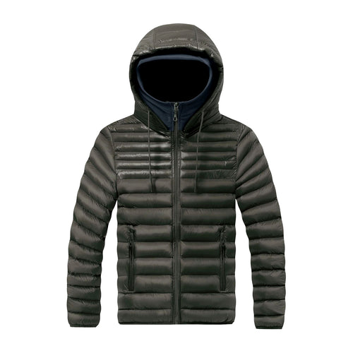 Brant - Men's Quilted Winter Puffer Jacket with Hood 2