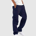 Braylen - Men's Relaxed-Fit Cargo Pants with Drawstring Cuffs