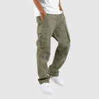 Braylen - Men's Relaxed-Fit Cargo Pants with Drawstring Cuffs