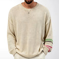 Brent - Men's Relaxed Crew Neck Knit Sweater 2
