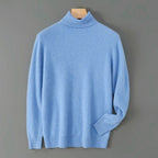 Cade - Men's Turtleneck Ribbed-Trim Knit Sweater 5