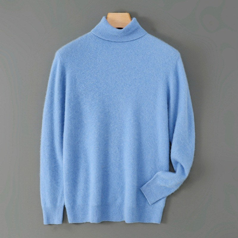 Cade - Men's Turtleneck Ribbed-Trim Knit Sweater 5