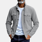 Channing - Men's Corduroy Collared Button-Up Jacket 2