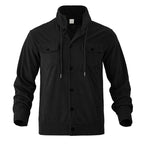 Channing - Men's Corduroy Collared Button-Up Jacket 7