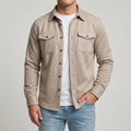 Clark- Men's Dual Pocket Woven Shirt Jacket