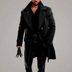 Clement - Men's Longline Double-Breasted Tailored Coat 2