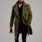 Clement - Men's Longline Double-Breasted Tailored Coat 5